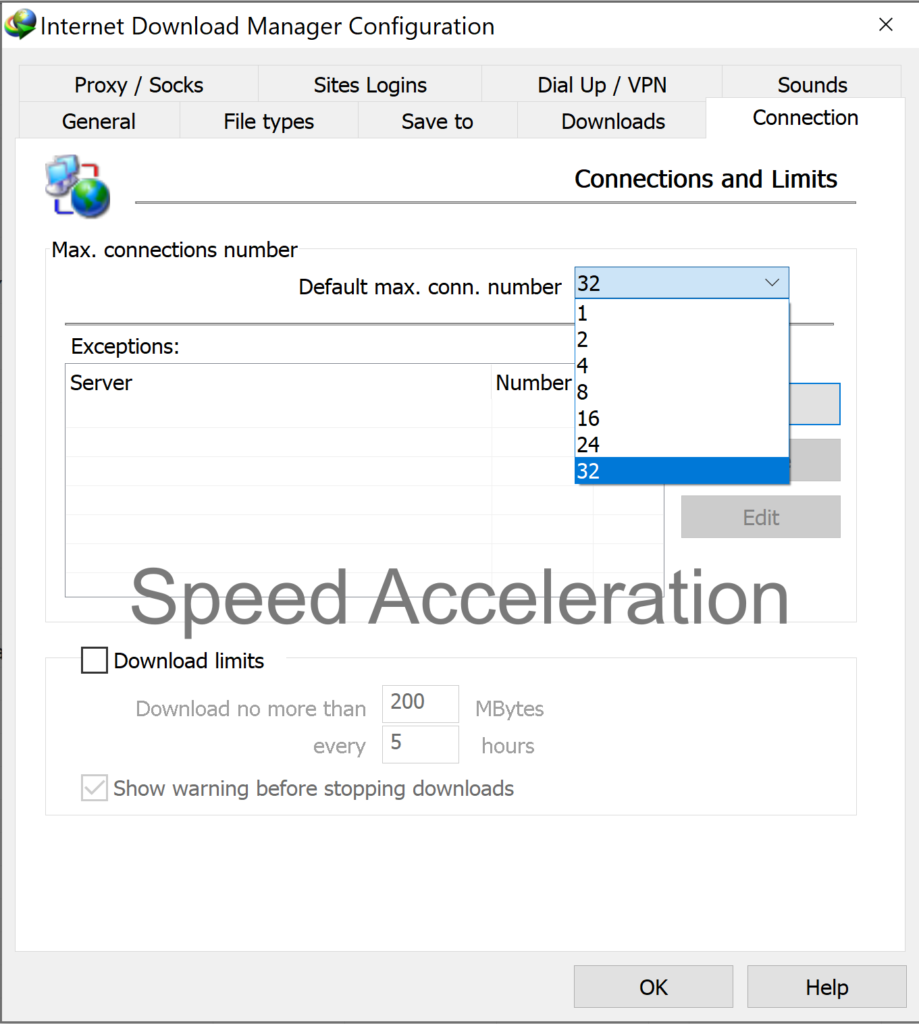 IDM Crack Speed Acceleration